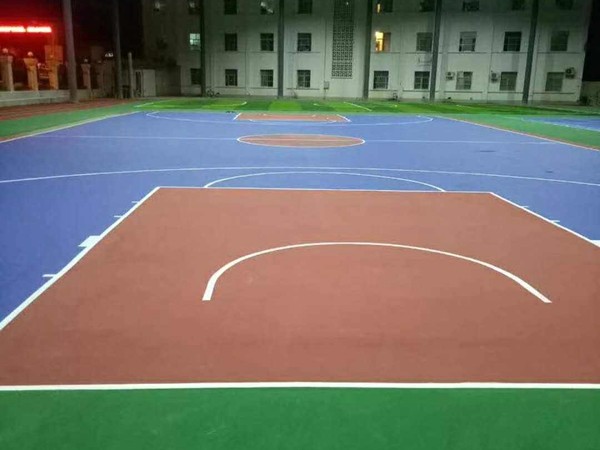 塑膠籃球場材料 塑膠籃球場材料